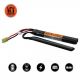 11.1V 1200mah 30c Split lipo Battery Valken