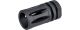 14mm CCW Flash Hider Bird Cage - Golden Eagle
