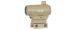 Mini Tan Red/GRN Dot Sight w/1